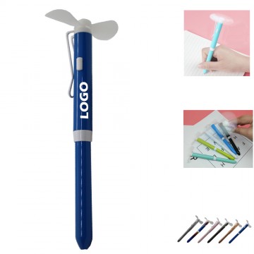 Mini Pocket Fan Ballpoint Pen